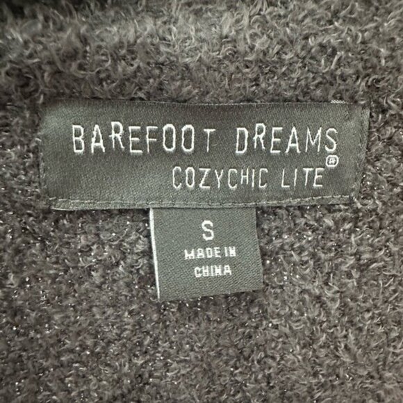 Barefoot Dreams Long Cardigan Carbon Grey Small - Picture 9 of 13